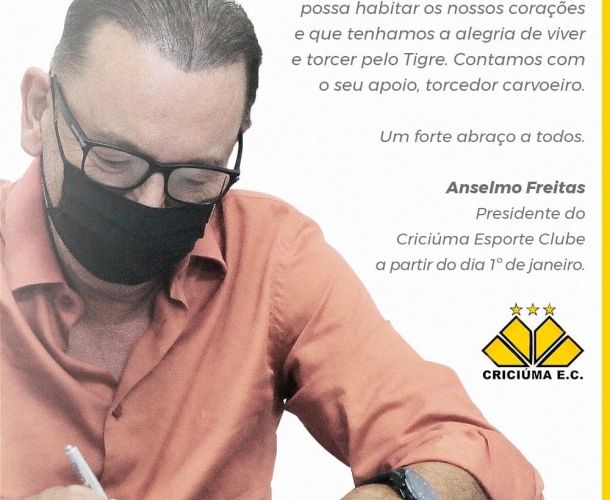 Anselmo Freitas deseja um feliz 2021