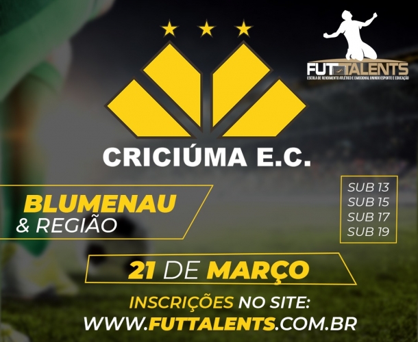 Avaliação de atletas em Blumenau