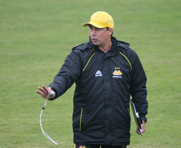 Baier comanda treino tático