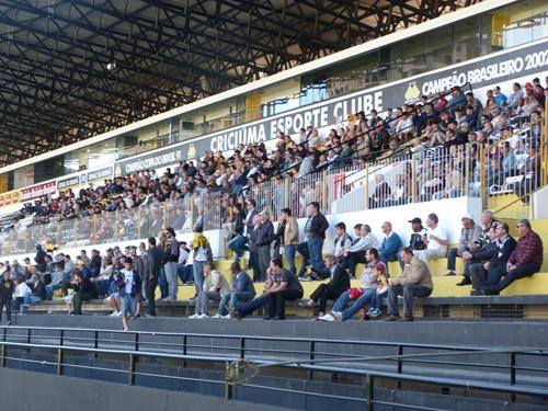 Base do Tigre tem reforço nas arquibancadas