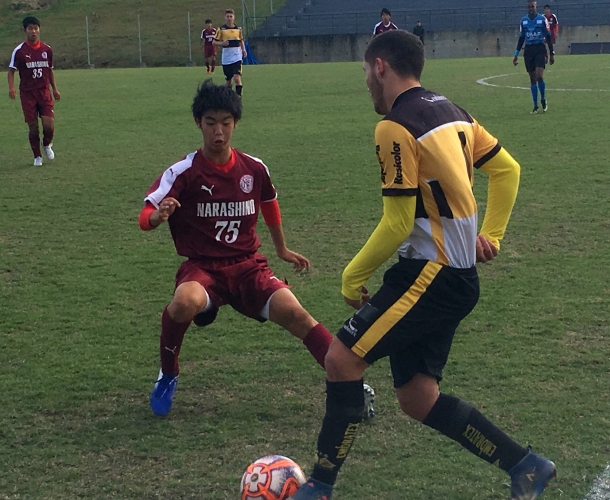 Base realiza jogos-treino contra japoneses no CT