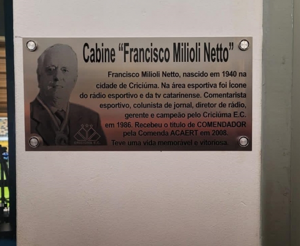 Cabine Francisco Milioli Neto é inaugurada no HH