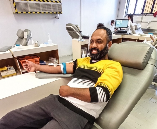Campanha de doação de sangue por ingressos é sucesso