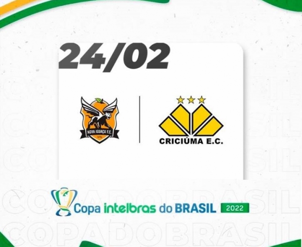 CBF realiza nova mudança para Nova Iguaçu x Criciúma