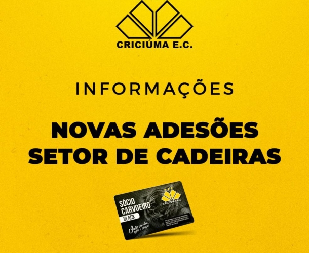 Clube suspende temporariamente plano de cadeiras para novos sócios