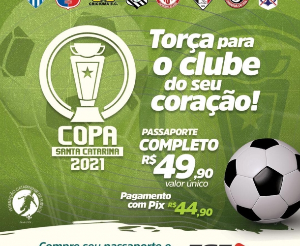 Copa Santa Catarina é na FCFTV