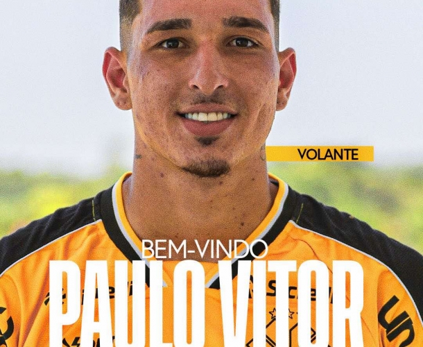 Criciúma acerta a vinda do volante Paulo Vitor