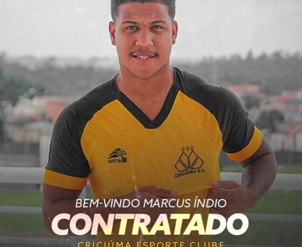 Criciúma anuncia o reforço de Marcus Índio