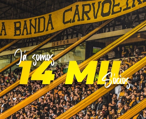 Criciúma chega aos 14 mil sócios