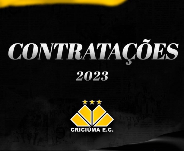 Criciúma confirma a contratação de volante, lateral e atacante