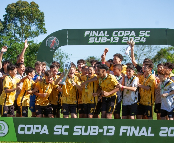 Tigre Conquista o Título da Copa Santa Catarina Sub-13 e É Vice no Sub-11