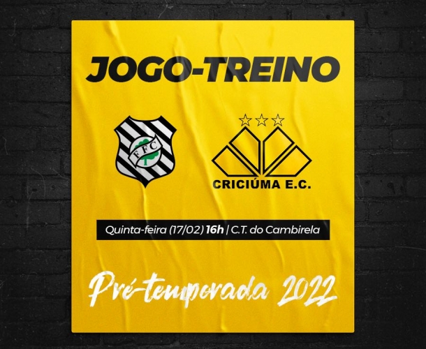 Criciúma e Figueirense marcam jogo-treino