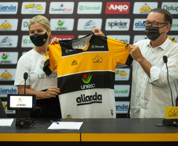 Criciúma e Unesc oficializam parceria entre esporte e educação