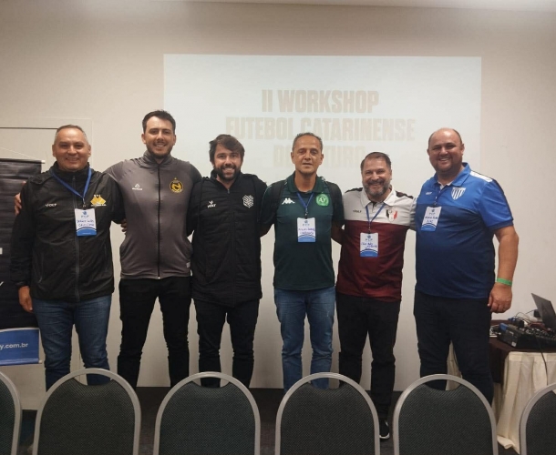 Criciúma presente no workshop de categorias de base da FCF