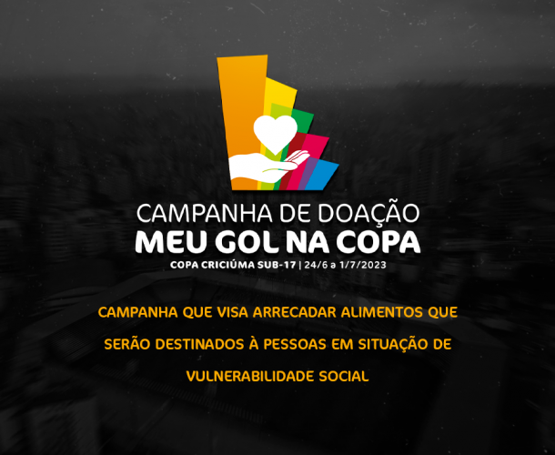 Criciúma promove campanha Meu Gol na Copa
