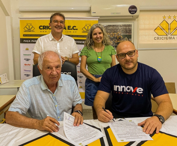 Criciúma renova parceria com Innove Suprimentos