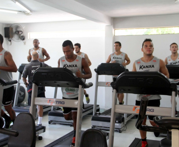 Criciúma trabalha em academia