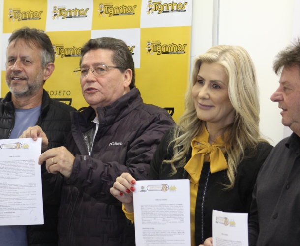 Criciúma, Unesc e 16 municípios assinam convênio para volta do Projeto Tigrinhos