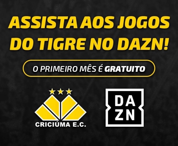 Criciúma x Volta Redonda é no Dazn