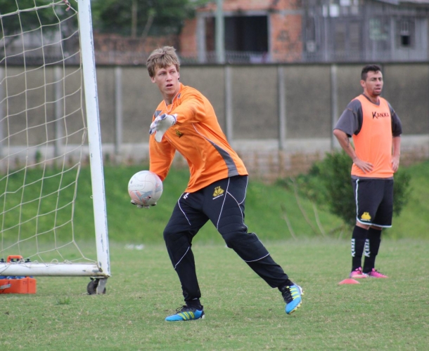 David concentrado para enfrentar o Botafogo