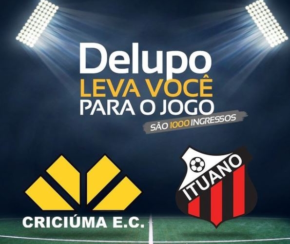 Delupo Ferragens oferece mil ingressos em seu Instagram oficial