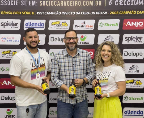 DIVULGADA OFICIALMENTE A CERVEJA “CRICIÚMA”