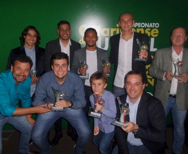 Dupla do Tigre na seleção do Catarinense 2017