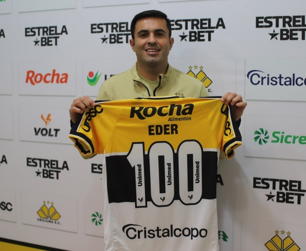 Eder comemora 100 jogos no Tigre
