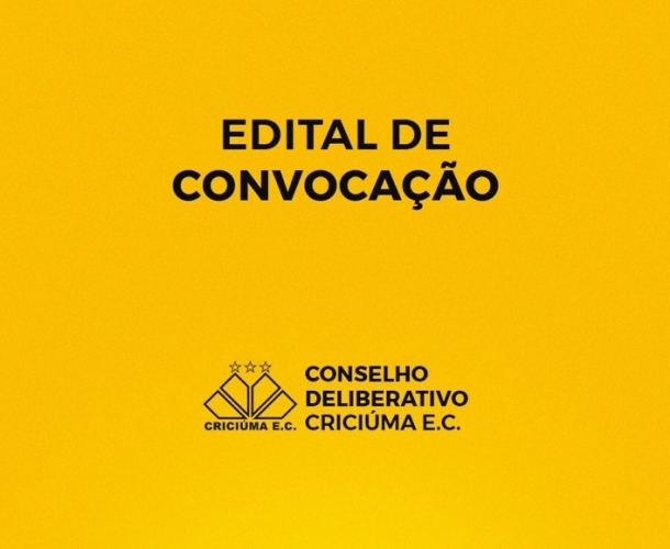 EDITAL DE CONVOCAÇÃO - CONSELHO DELIBERATIVO