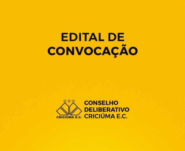 EDITAL DE CONVOCAÇÃO – REUNIÃO ORDINÁRIA