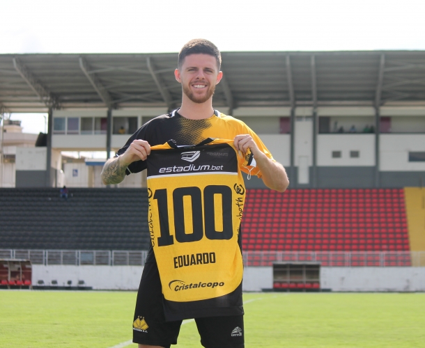Eduardo alcança a marca de 100 jogos pelo Tigre