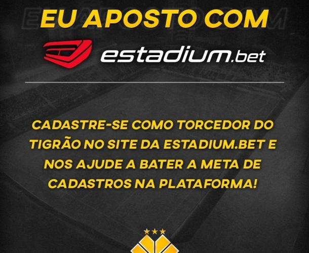 Estadium.Bet proporciona bônus para a torcida carvoeira
