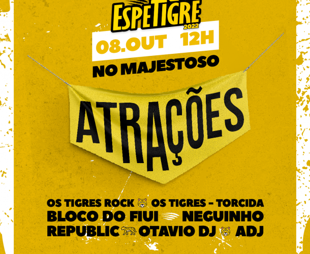 Faltam oito dias para o Espetigre