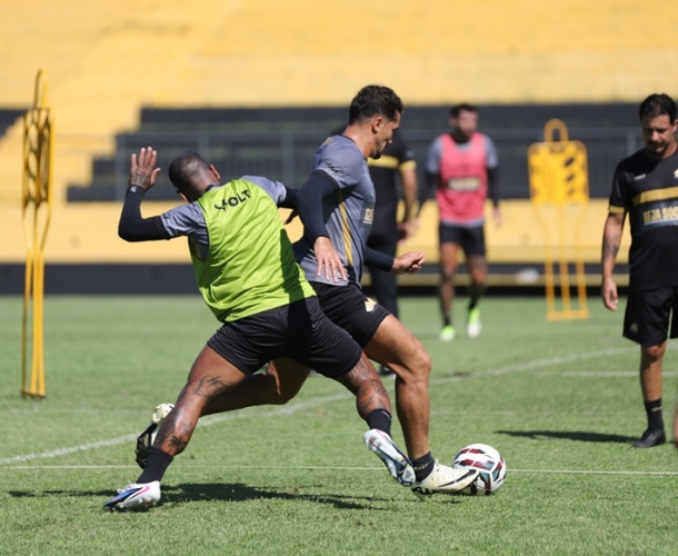 Final de semana de muito trabalho no CT Antenor Angeloni