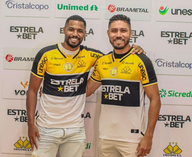 Gabriel Novaes e Neto Pessoa são apresentados oficialmente