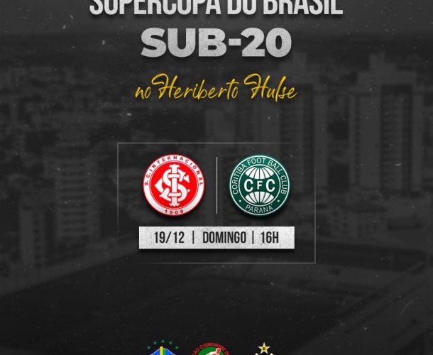 Heriberto Hülse sediará a Supercopa do Brasil Sub-20