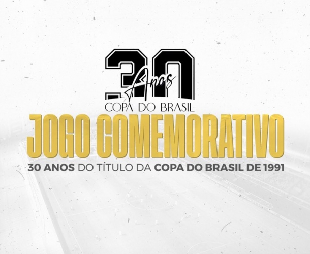 Jogo festivo em comemoração aos 30 anos da Copa do Brasil