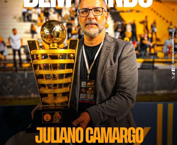 Juliano Camargo é o executivo de futebol do Tigre