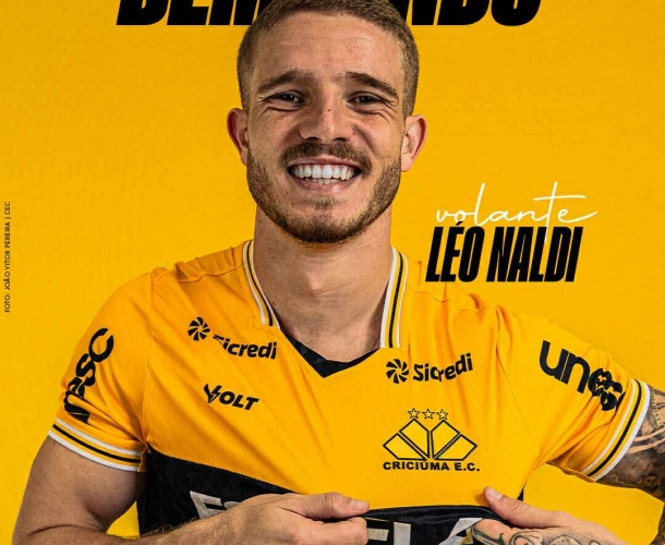 Léo Naldi é o novo volante do Tigre