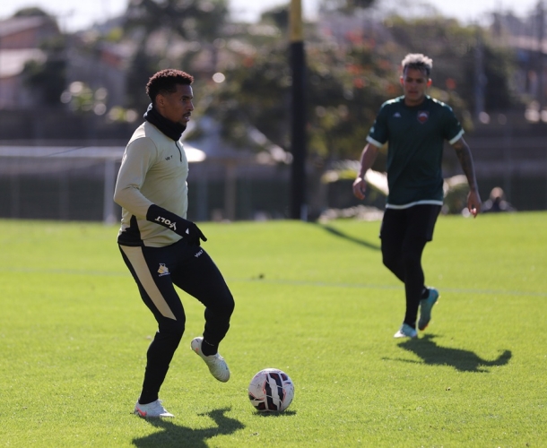 Manhã de jogo-treino com o Camboriú