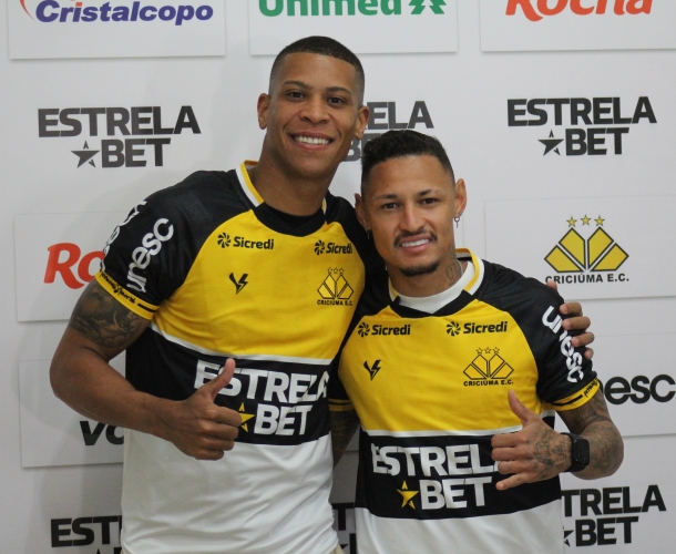 Neilton e Hygor são apresentados oficialmente