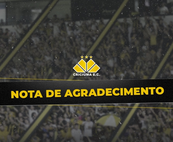 Nota de agradecimento