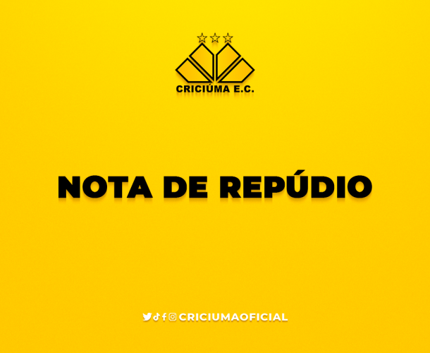 Nota de repúdio