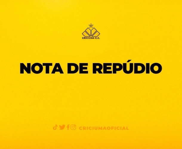 Nota de repúdio