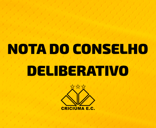 Nota do Conselho Deliberativo