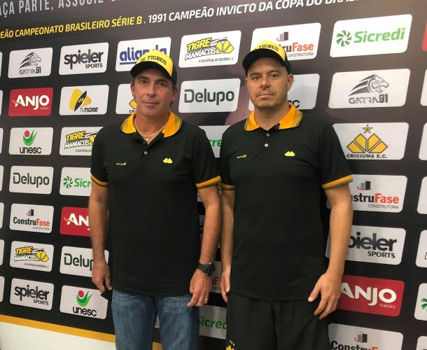 Paulo Baier e Luciano Almeida são apresentados oficialmente