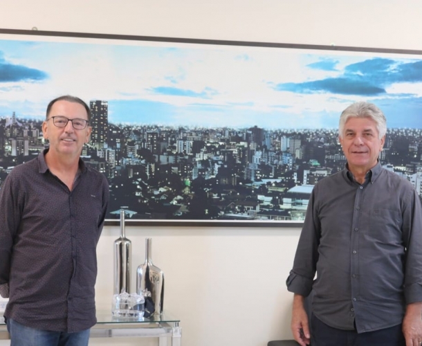 Presidente do Tigre é recebido na Acic