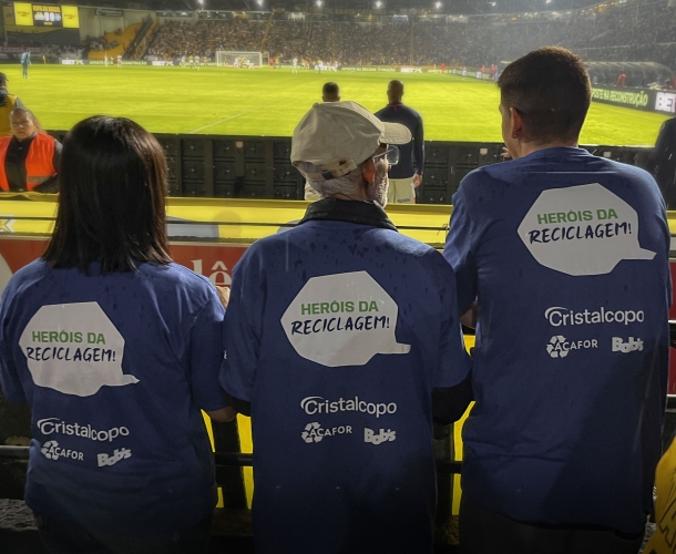 Projeto Recicla Junto transforma o Criciúma em exemplo de sustentabilidade no futebol brasileiro