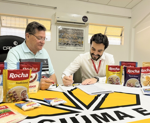 Rocha Alimentos é a nova patrocinadora do time profissional para 2023