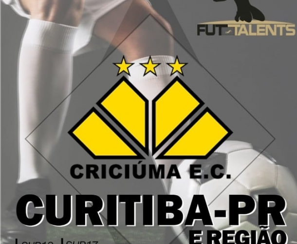 Seletiva de atletas para a base em Curitiba